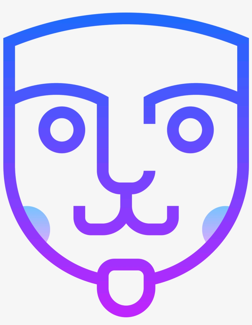 Máscara Anónima Icon - Ufo Coloring Pages, transparent png download