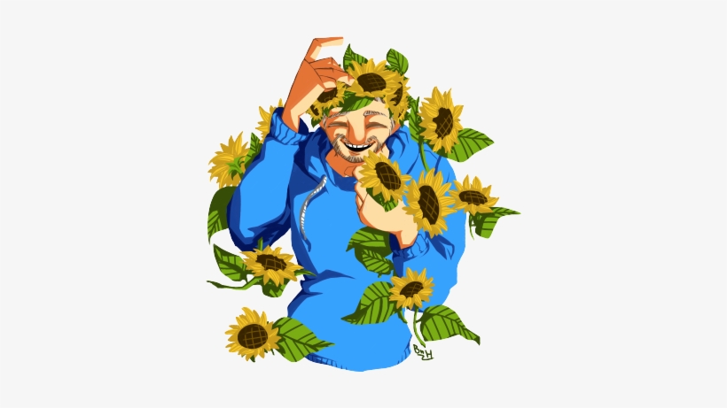 Sunflower Png Tumblr Download - Illustration, transparent png download