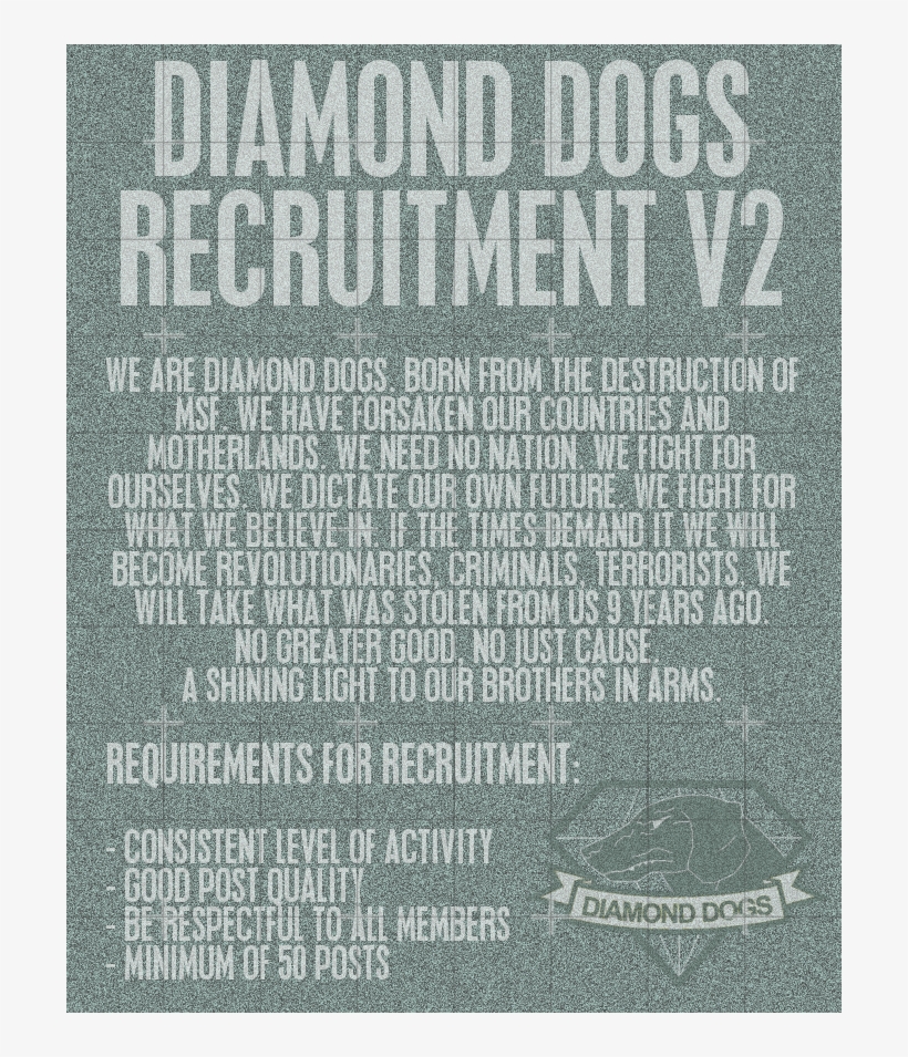 Posted Image - Diamond Dogs, transparent png download