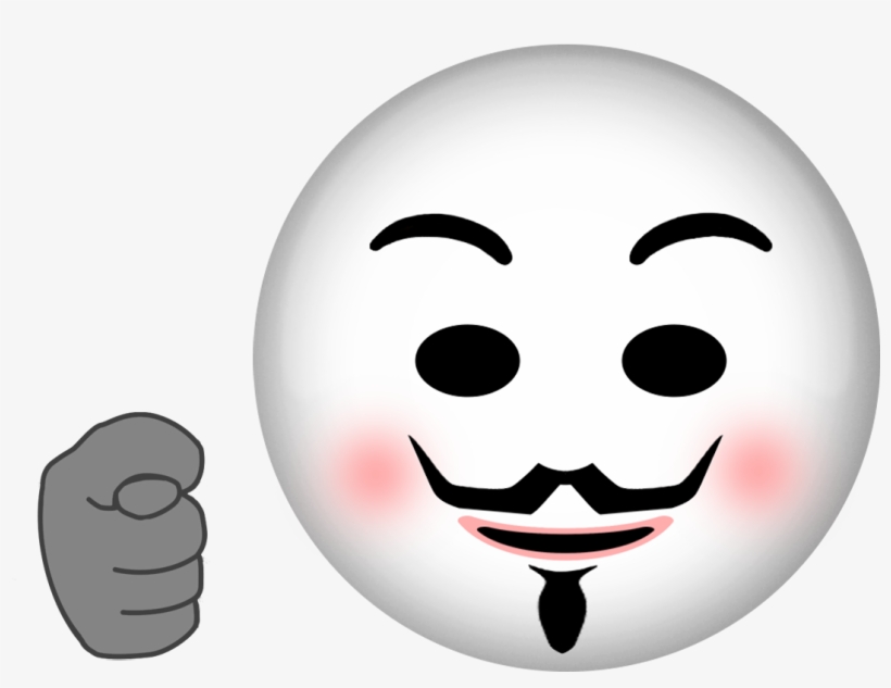 Anonymous Emoji, transparent png download