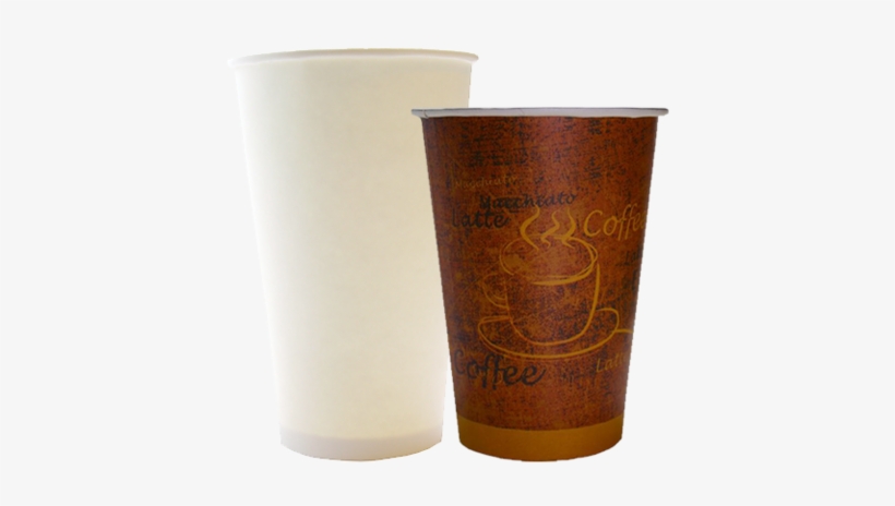Our Crown Paper Coffee Cups Come In Two Different Designs - Coffee Cup, transparent png download