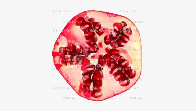 Pomegranate Love <3 - Pomegranate, transparent png download