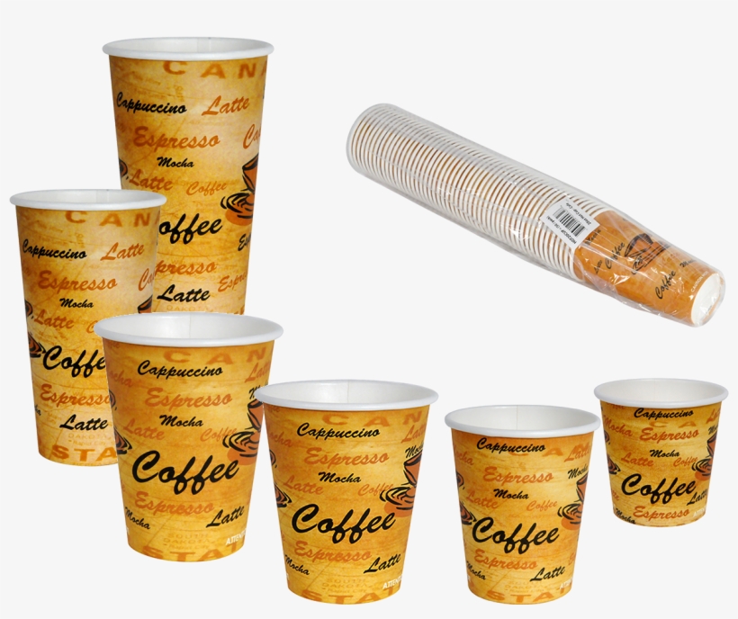 Yeseco Coffee Paper Cups Are Fully Recyclable - Ice Cream, transparent png download