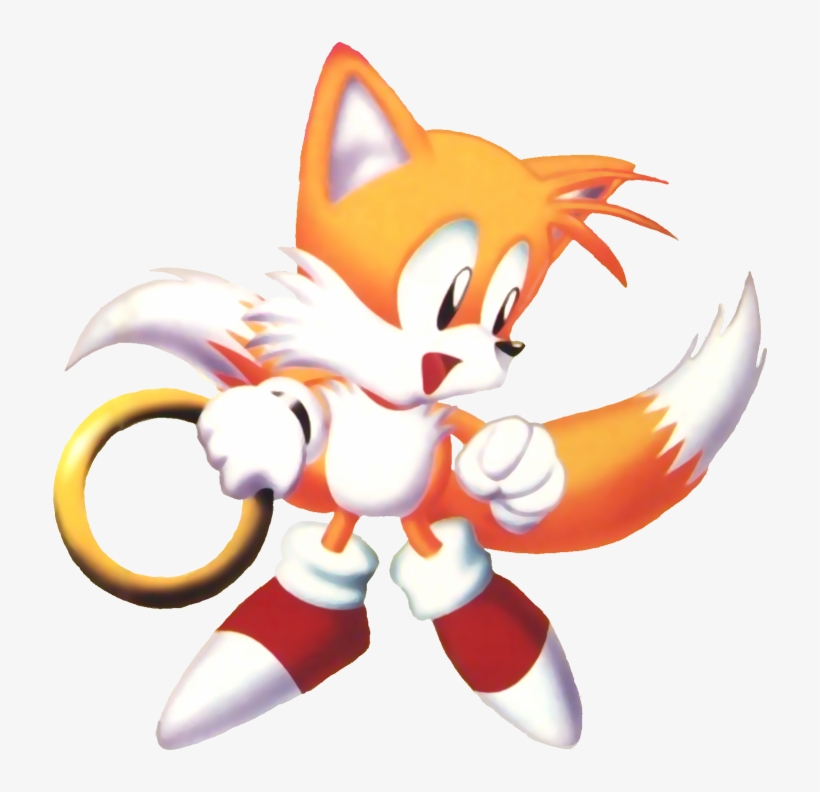 A Special Handheld Golden “ring” That Tails Uses As - Sonic Girl, transparent png download