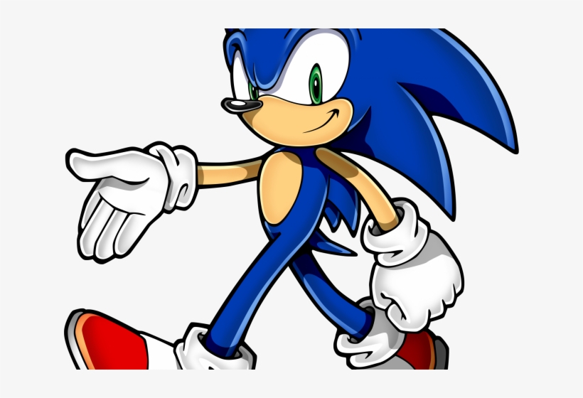 Sonic The Hedgehog Clipart Ring - Sonic The Hedgehog Walking, transparent png download