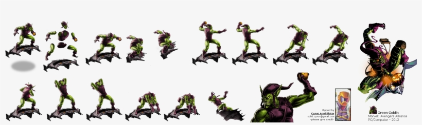 Click To View Full Size - Avengers Alliance Green Goblin, transparent png download