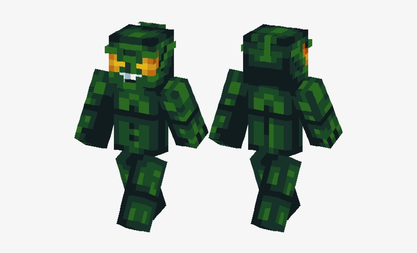 Herobrine Zombie Minecraft Skin, transparent png download