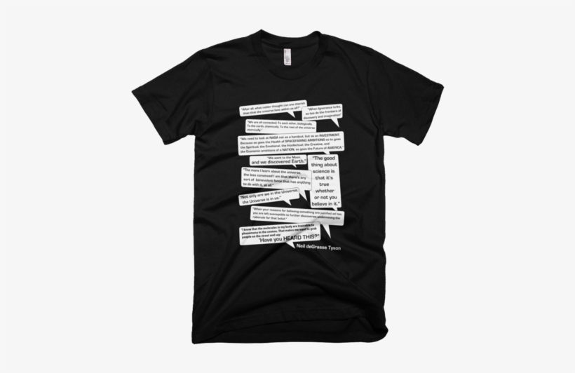 Neil Degrasse Tyson Quotes T Shirt - Mouse Rat Tour Shirt, transparent png download