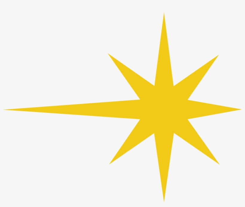 Neil Degrasse Tyson - Blue 8 Point Star, transparent png download