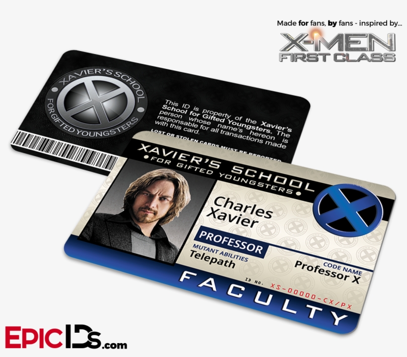 Xavier Institute For Gifted Youngsters 'x-men' Faculty - Card Student Jean Grey, transparent png download