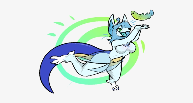 @honky Kat 's Fucking Beautiful Large Foot Blue Gal - Cartoon, transparent png download