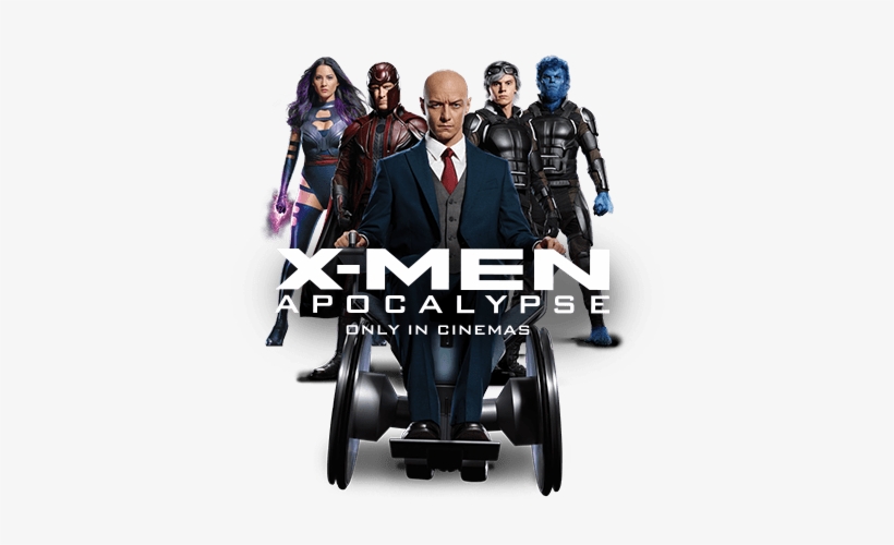 Starring James Mcavoy As Professor X, Michael Fassbender - X Men Apocalipse Png, transparent png download