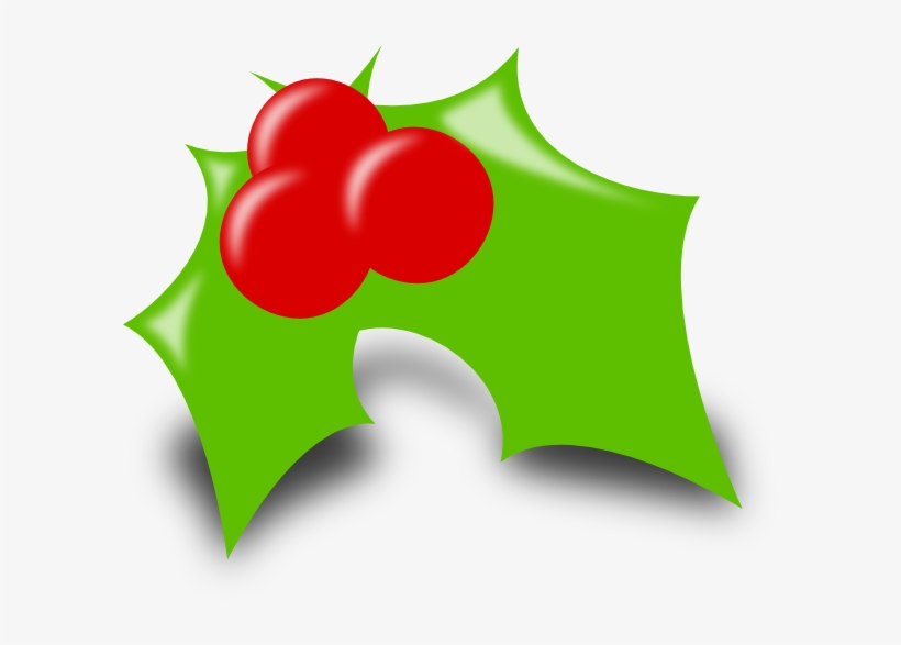 Clipart Christmas Holly - Holly Clip Art Png, transparent png download