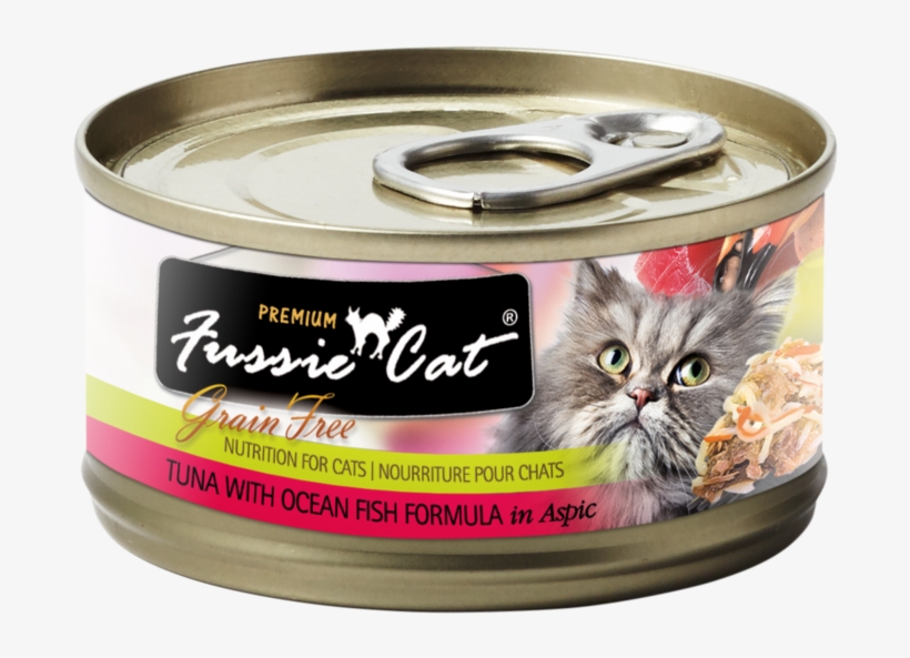 Fussie Cat Can Tuna, transparent png download