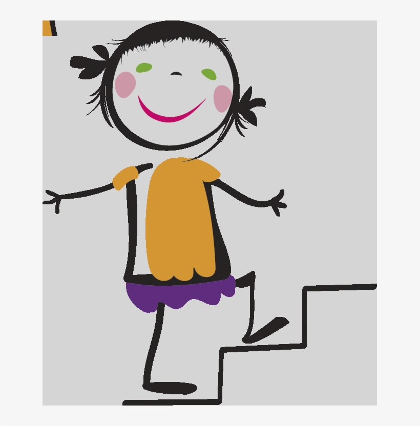Walking Up Stairs Clipart, transparent png download