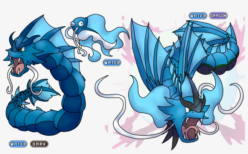 Oc Artalolan Gyarados And Magikarp, transparent png download