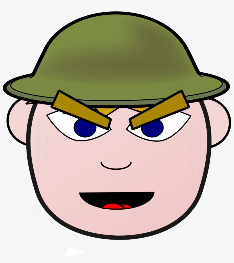 This Free Icons Png Design Of Angry Soldier Boy, transparent png download