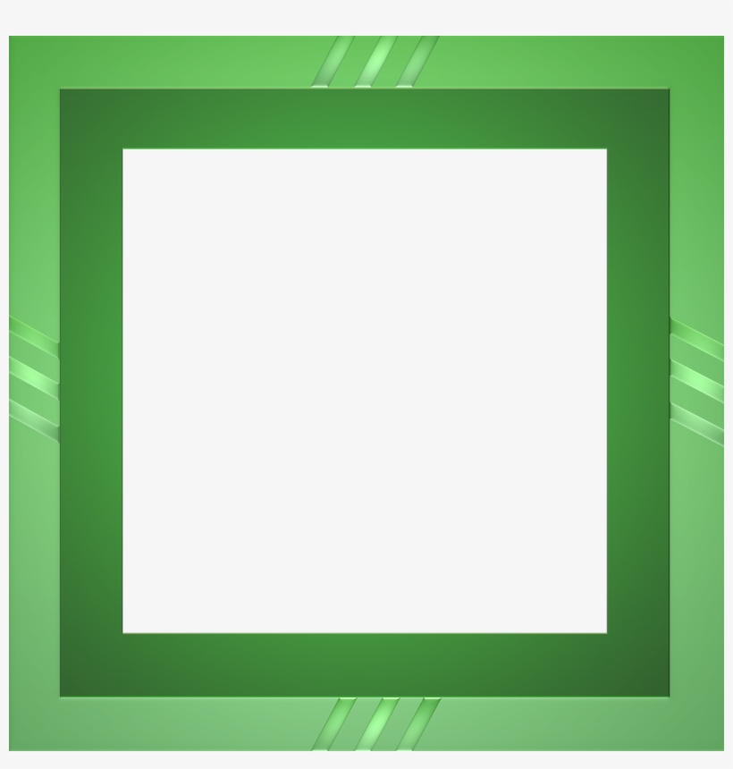 Cadre Png Déco Vert, transparent png download