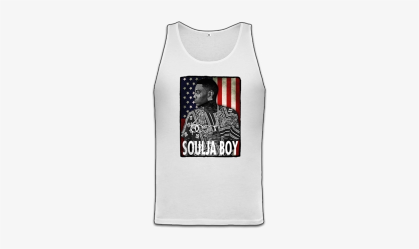 Soulja Boy America Usa Flag - Active Tank, transparent png download