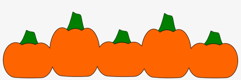 -pumpkin Border - Pumpkin Border Svg, transparent png download