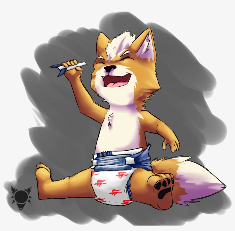 Baby Fox Mccloud - Star Fox Furry, transparent png download