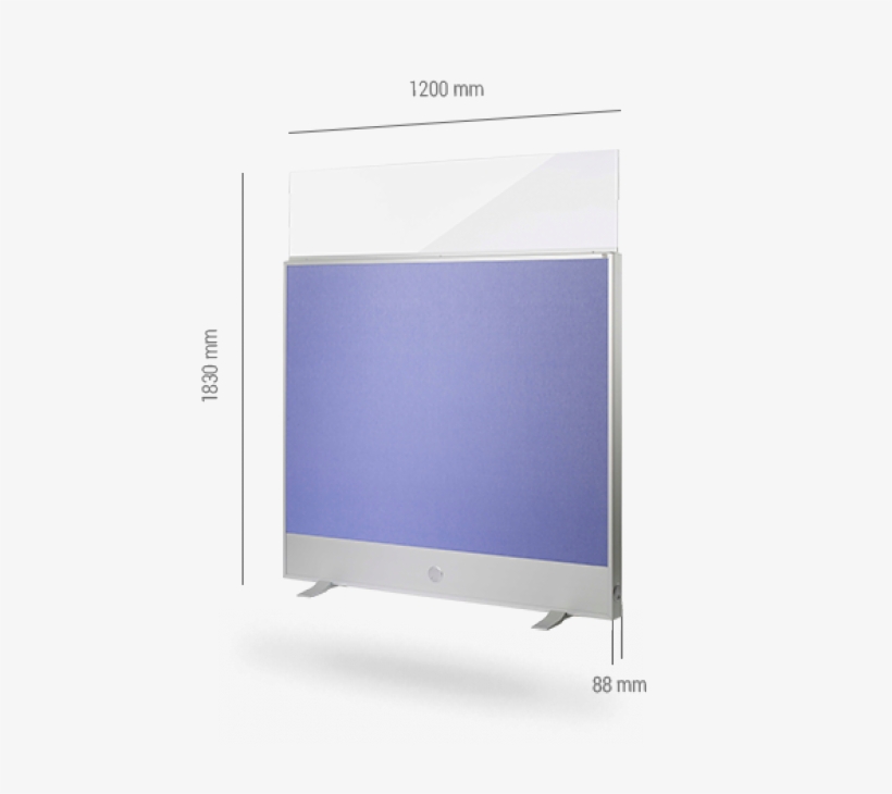 Chubby Glass 1830 Slide1 - Led-backlit Lcd Display, transparent png download