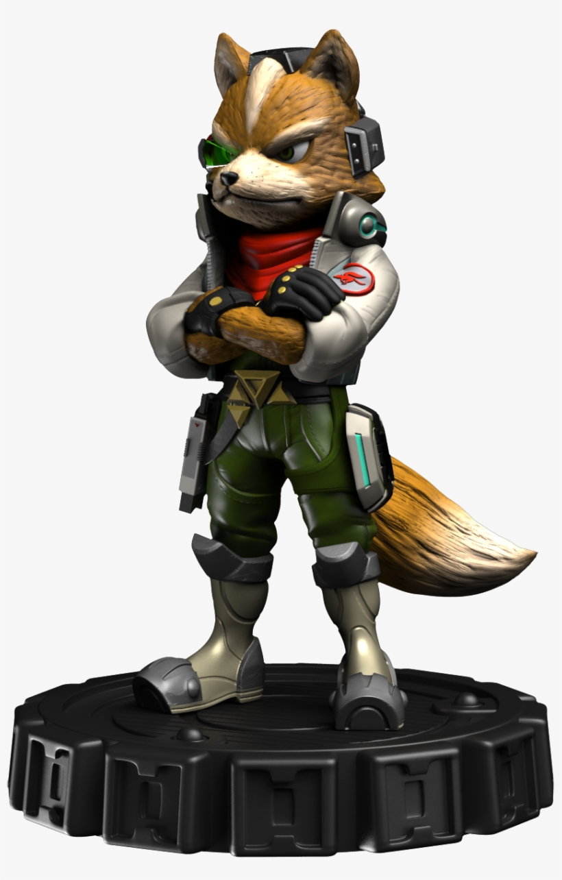 Starlink Fox Mccloud Figure Transparent Png 847x1285 Free Download On Nicepng