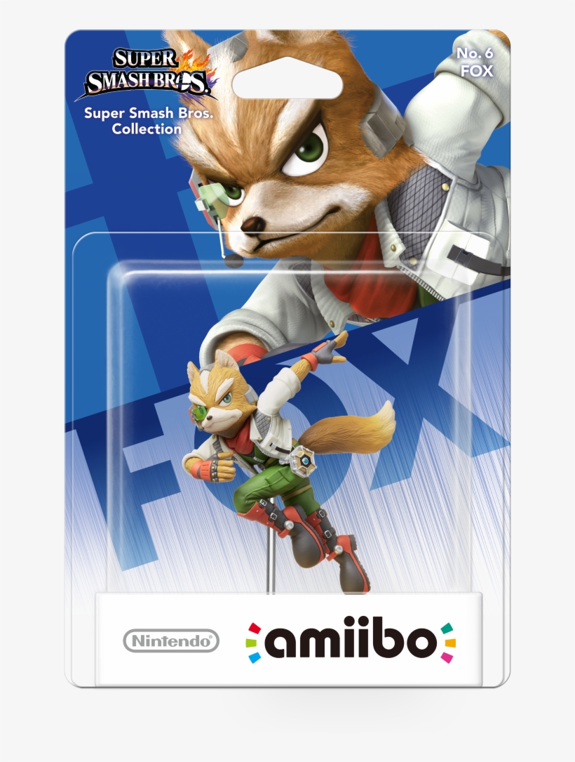 Hi-res Fox Mccloud Amiibo - Amiibo Fox, transparent png download
