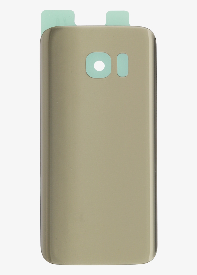 Samsung Galaxy S7 Gold Rear Glass Panel - Samsung S7 Back Cover Gold, transparent png download
