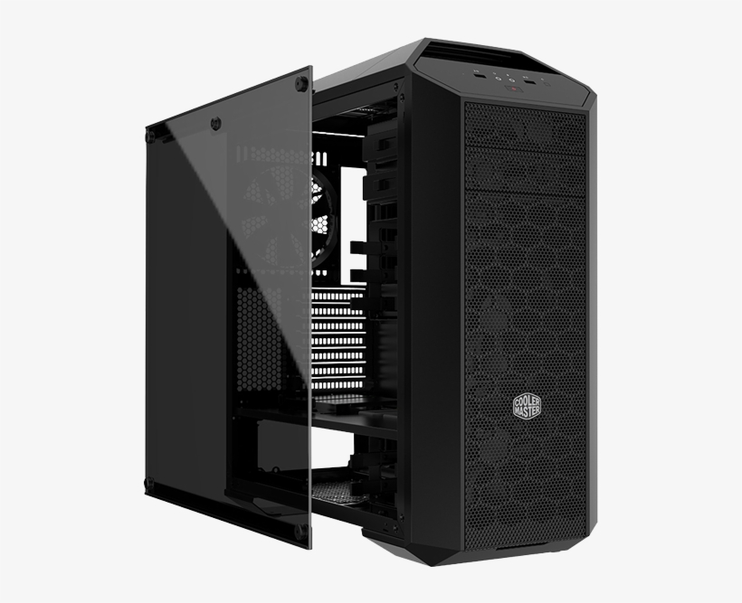 Tempered Glass Side Panel - Cooler Master Mastercase 6, transparent png download