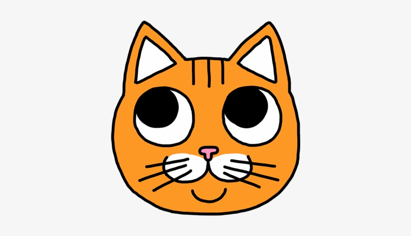 Orange Cat Stickers Messages Sticker-0 - Orange Cat Png Clipart Transparent, transparent png download