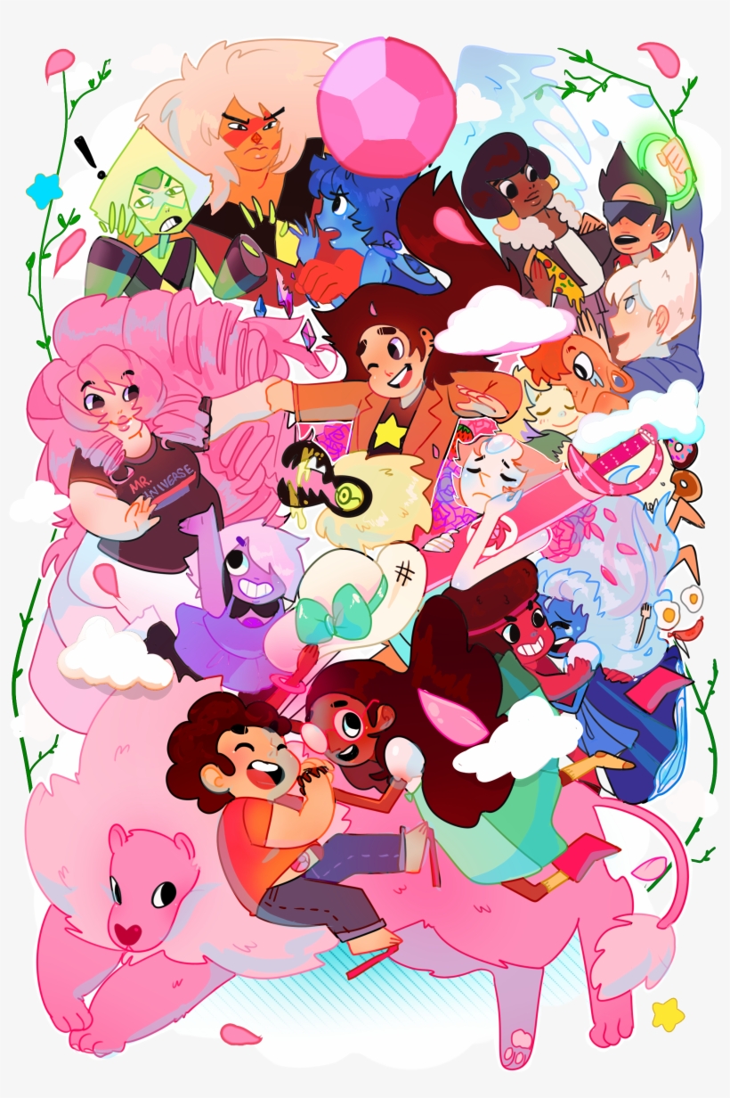 Steven Universe Family Png Steven Universe Family - Steven Universe Family Wallet Case Samsung Galaxy S6, transparent png download