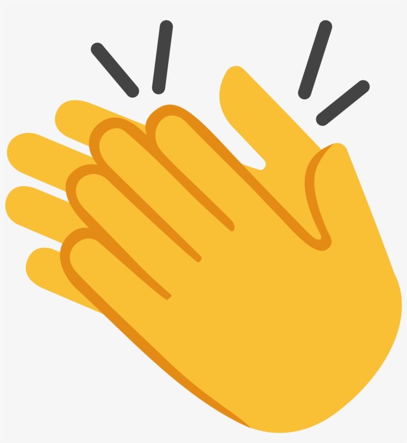 Open - Clapping Hands, transparent png download