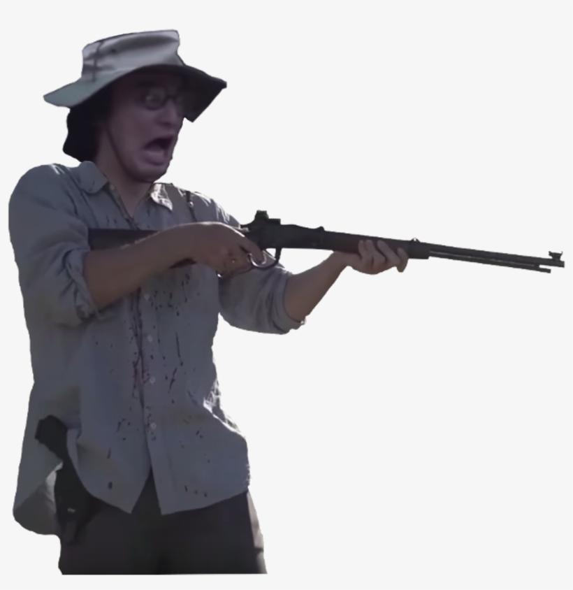 Filthy Frank Png - Shoot Rifle, transparent png download