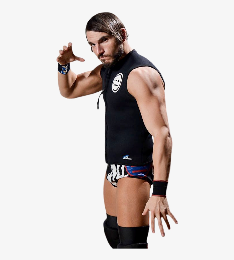 After Wrestling Against Uhaa Nation In A Dark Match - Johnny Gargano Long Hair, transparent png download