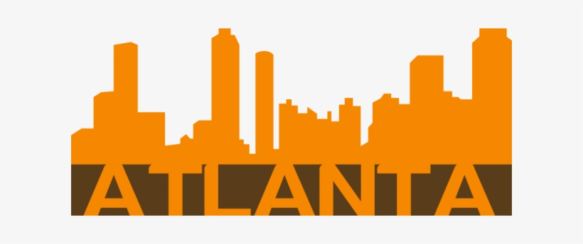 Welcome To The Hub For Opportunity And Entrepreneurship - Atlanta Skyline Vector Png, transparent png download