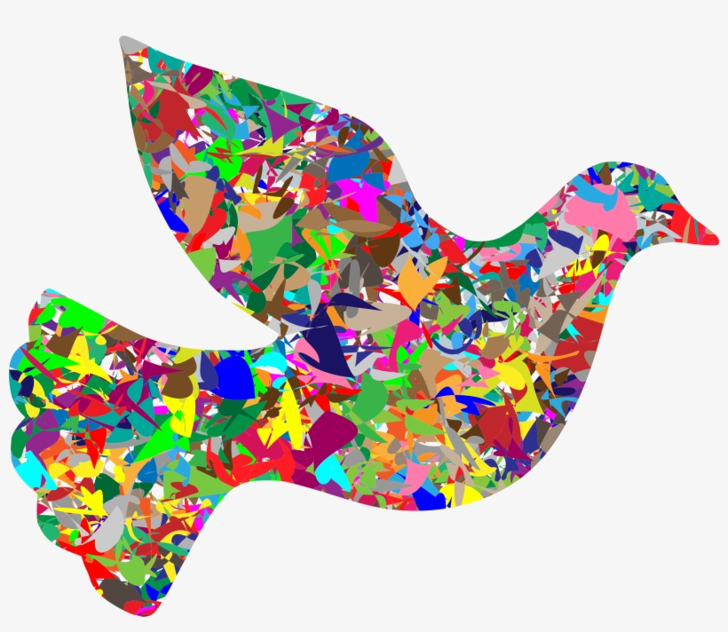 This Free Icons Png Design Of Modern Art Peace Dove, transparent png download