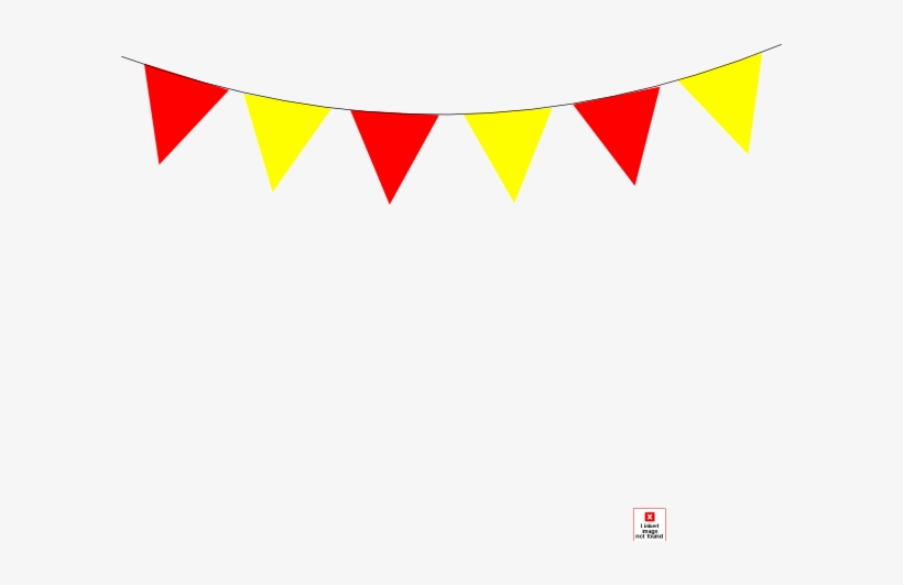 Redandyellowbanner Clip Art, transparent png download