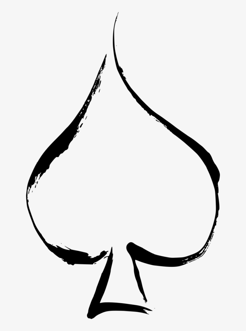 Freeuse Stock Grunge Symbol Png Transparent Onlygfx - Spade Png, transparent png download