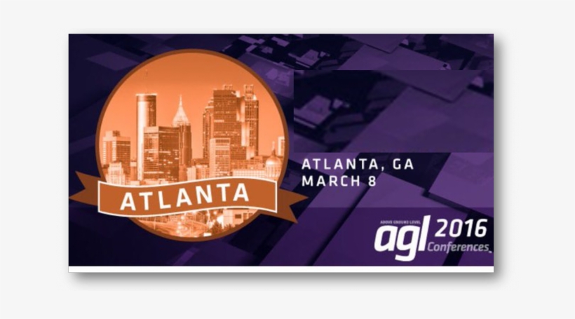 Agl2016 Atlanta - Poster: Seanpavonephoto's Atlanta, Georgia, Usa Twilight, transparent png download