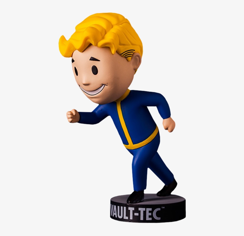 Endurance Vault Boy Vault Bobble Head Figure - Cartoon, transparent png download
