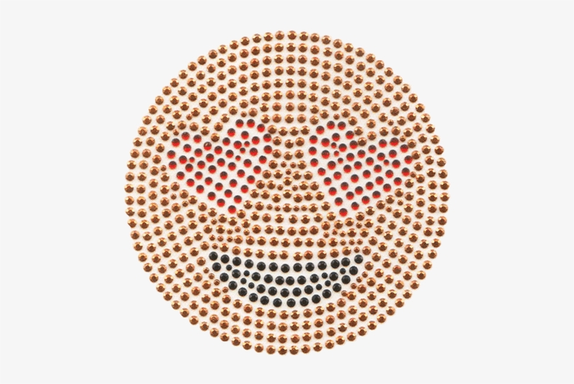 S102104 Emoji Face With Heart Shaped Eyes - Magestick Records, transparent png download