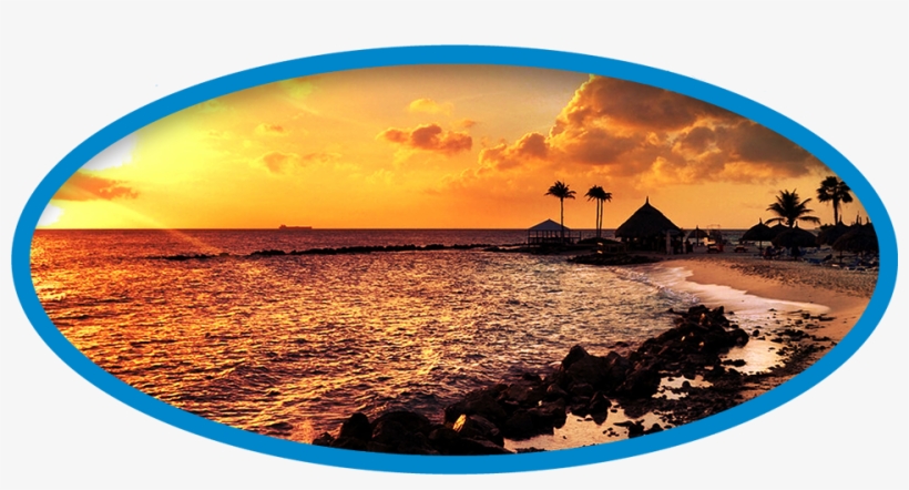Sunset Trips - Curacao Sunset, transparent png download