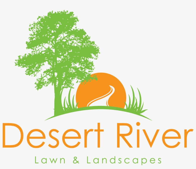 Desert River Landscapes - Oak Tree Silhouette Tattoo, transparent png download