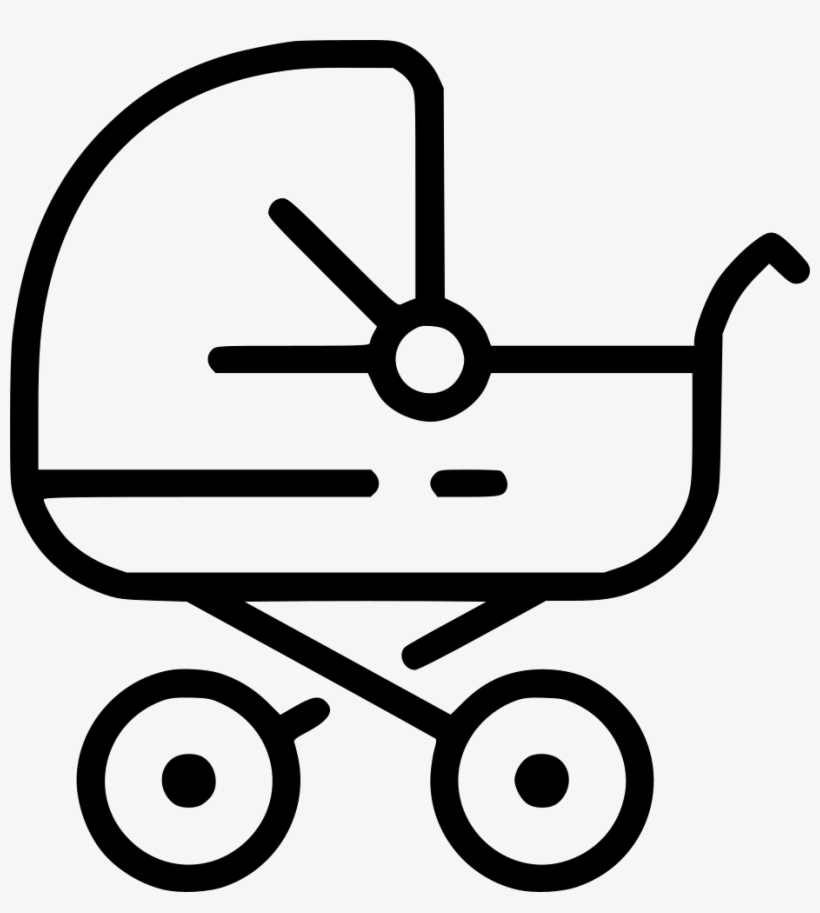 Baby Carriage Stroller Newborn Infant Family Comments - Infant, transparent png download