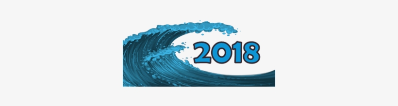 Blue Wave - Blue Wave 2018 Png, transparent png download