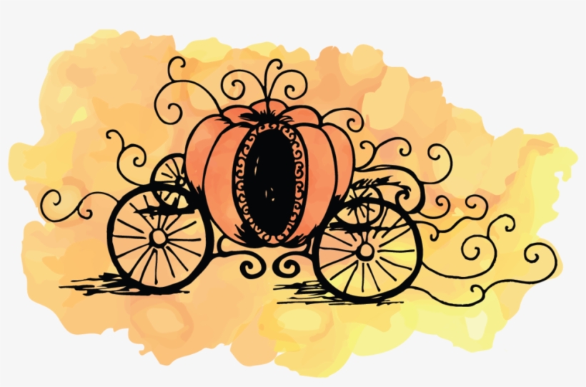 Pumpkincarriage-01, transparent png download