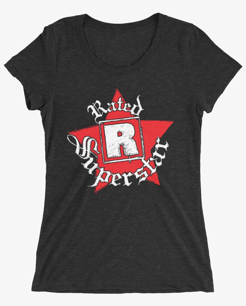 Edge "rated R Superstar" Women's Tri Blend T Shirt - Gogol Bordello Shirt, transparent png download