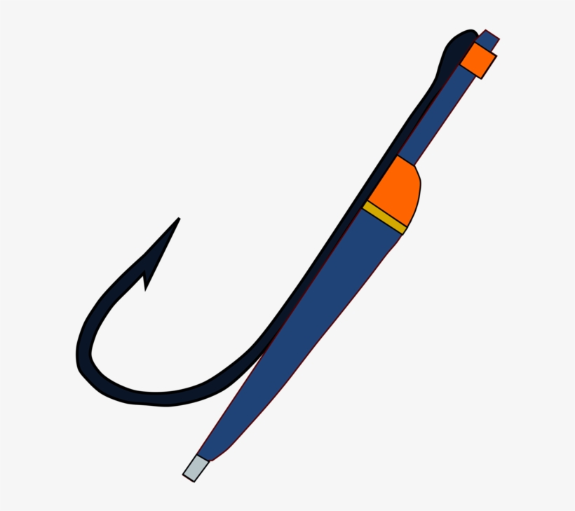Fish Hook Download Computer Icons Fishing Floats - Hooked On Fishing Shower Curtain, transparent png download