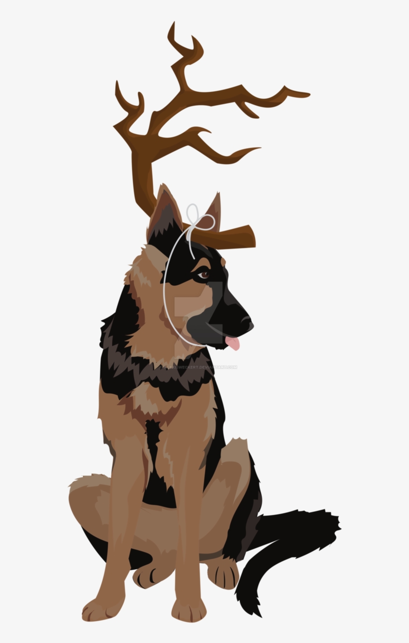 German Shepherd As Max From The Grinch By Alexisweckert - Mr Grinch Deviantart, transparent png download